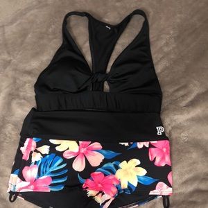 Victoria’s Secret Pink Gym to Swim bikini set